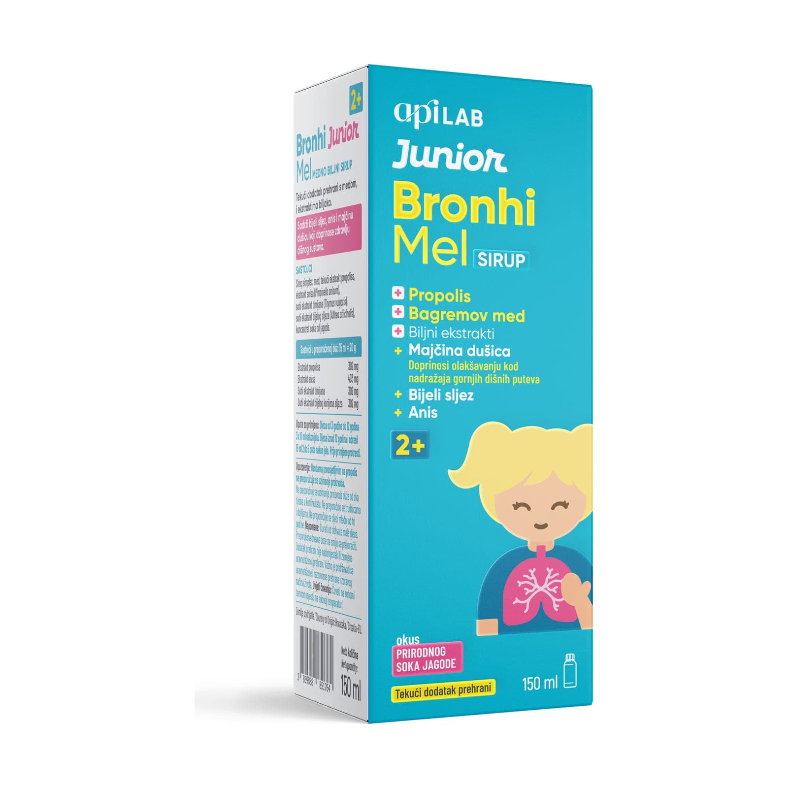 ApiLab Bronhimel Junior Syrup 150ml