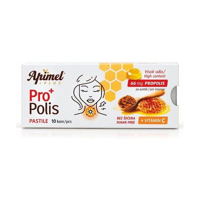 Apimel Propolis Pastile + Vitamin C