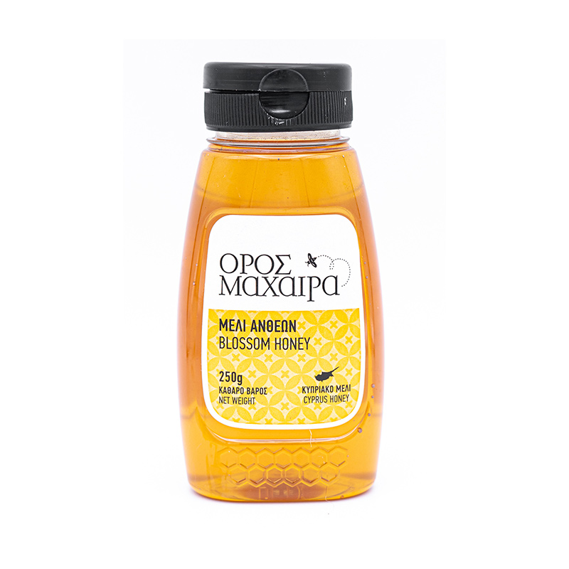 Μέλι Ανθέων 250g Blossom Honey squeeze bottle