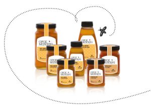 μέλι Όρος Μαχαιρά honey bottles Oros Maxaira